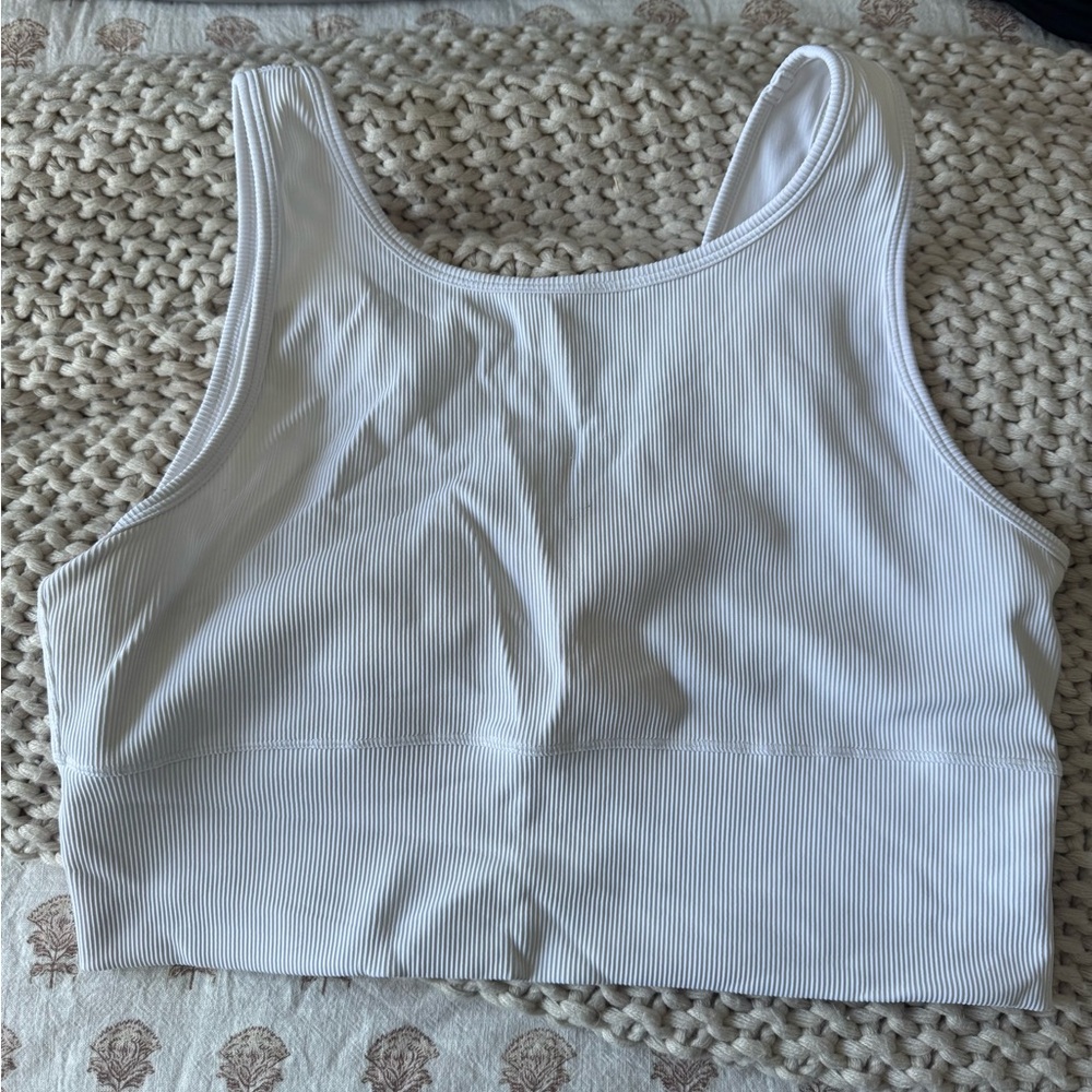 White ribbed Amazon tank